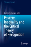 Cover: Poverty, Inequality and the Critical Theory of Recognition - Springer
