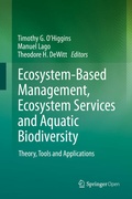 Cover: Ecosystem-Based Management, Ecosystem Services and Aquatic Biodiversity - Springer