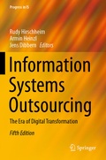 Cover: Information Systems Outsourcing - Springer