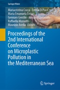 Cover: Proceedings of the 2nd International Conference on Microplastic Pollution in the Mediterranean Sea - Springer