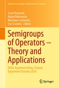 Cover: Semigroups of Operators - Theory and Applications - Springer