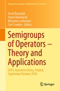 Cover: Semigroups of Operators - Theory and Applications - Springer