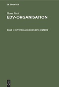 Cover: Entwicklung eines EDV-Systems - De Gruyter Oldenbourg