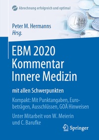 Abbildung von: EBM 2020 Kommentar Innere Medizin mit allen Schwerpunkten - Springer