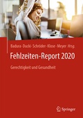 Cover: Fehlzeiten-Report 2020 - Springer