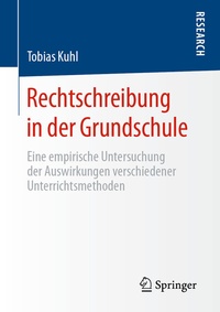 Abbildung von: Rechtschreibung in der Grundschule - Springer