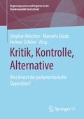 Cover: Kritik, Kontrolle, Alternative - Springer VS