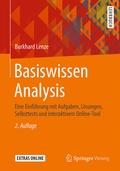 Cover: Basiswissen Analysis - Springer Vieweg