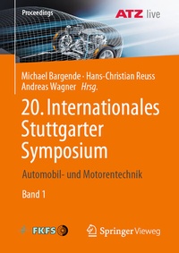 Abbildung von: 20. Internationales Stuttgarter Symposium - Springer Vieweg