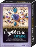 Cover: Crystal-Grid-Orakel - Kristallbotschaften - W&uuml;nsche und Visionen manifestieren - Schirner Verlag