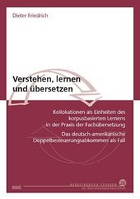 Abbildung von: Verstehen, lernen und übersetzen - WVT Wissenschaftlicher Verlag Trier