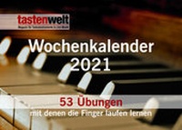 Abbildung von: Tastenwelt Wochenkalender 2021 - PPVMEDIEN