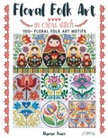Cover: Floral Folk Art in Cross Stitch - Tuva Publishing