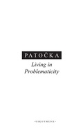 Cover: Living in Problematicity - Karolinum,Nakladatelstvi Univerzity Karlovy,Czech Republic