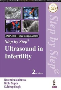 Enlarge image Cover: Step by Step Ultrasound in Infertility - Jaypee Brothers Medical Publishers