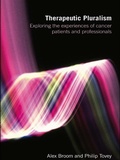 Cover: Therapeutic Pluralism - Routledge