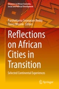 Cover: Reflections on African Cities in Transition - Springer