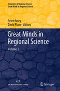 Cover: Great Minds in Regional Science - Springer