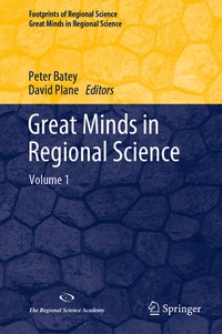 Abbildung von: Great Minds in Regional Science - Springer