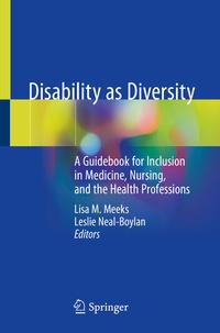 Enlarge image Cover: Disability as Diversity - Springer