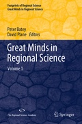 Cover: Great Minds in Regional Science - Springer