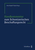 Cover: Handkommentar zum Schweizerischen Beschaffungsrecht - Schulthess Juristische Medien