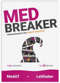 Abbildung von: Med-Breaker | MedAT 2020, Medizin Aufnahmetest Österreich - MEDBREAKER