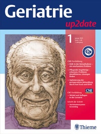 Abbildung von: Geriatrie up2date - Thieme