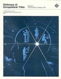 Cover: Dictionary of Occupational Titles, 1991, V. 1-2 - Government Printing Office