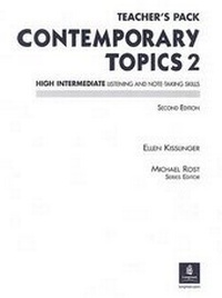Enlarge image Cover: Contemporary Topics Teacher's Pack - Pearson Longman