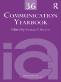 Cover: Communication Yearbook 36 - Routledge