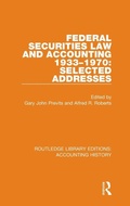 Cover: Federal Securities Law and Accounting 1933-1970: Selected Addresses - Routledge