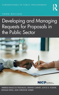 Enlarge image Cover: Developing and Managing Requests for Proposals in the Public Sector - Routledge