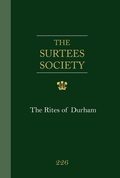Cover: The Rites of Durham - Surtees Society