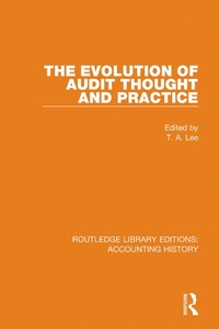 Abbildung von: The Evolution of Audit Thought and Practice - Routledge