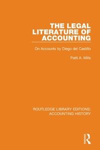 Abbildung von: The Legal Literature of Accounting - Routledge
