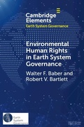 Cover: Environmental Human Rights in Earth System Governance - Cambridge University Press