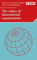 Cover: The Values of International Organizations - Manchester University Press