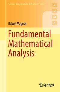 Abbildung von: Fundamental Mathematical Analysis - Springer
