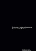 Cover: Architecture In the Anthropocene - Books on Demand