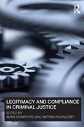 Cover: Legitimacy and Compliance in Criminal Justice - Routledge