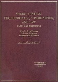 Enlarge image Cover: Social Justice - West Publishing Company