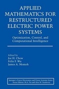 Cover: Applied Mathematics for Restructured Electric Power Systems - Springer