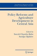 Cover: Policy Reforms and Agriculture Development in Central Asia - Springer