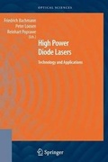 Cover: High Power Diode Lasers - Springer