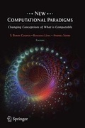 Cover: New Computational Paradigms - Springer