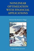 Cover: Nonlinear Optimization with Financial Applications - Springer