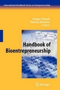 Cover: Handbook of Bioentrepreneurship - Springer