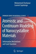 Cover: Atomistic and Continuum Modeling of Nanocrystalline Materials - Springer