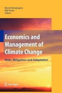 Enlarge image Cover: Economics and Management of Climate Change - Springer